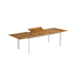 NYDALA bord 96×200/280 cm Vit