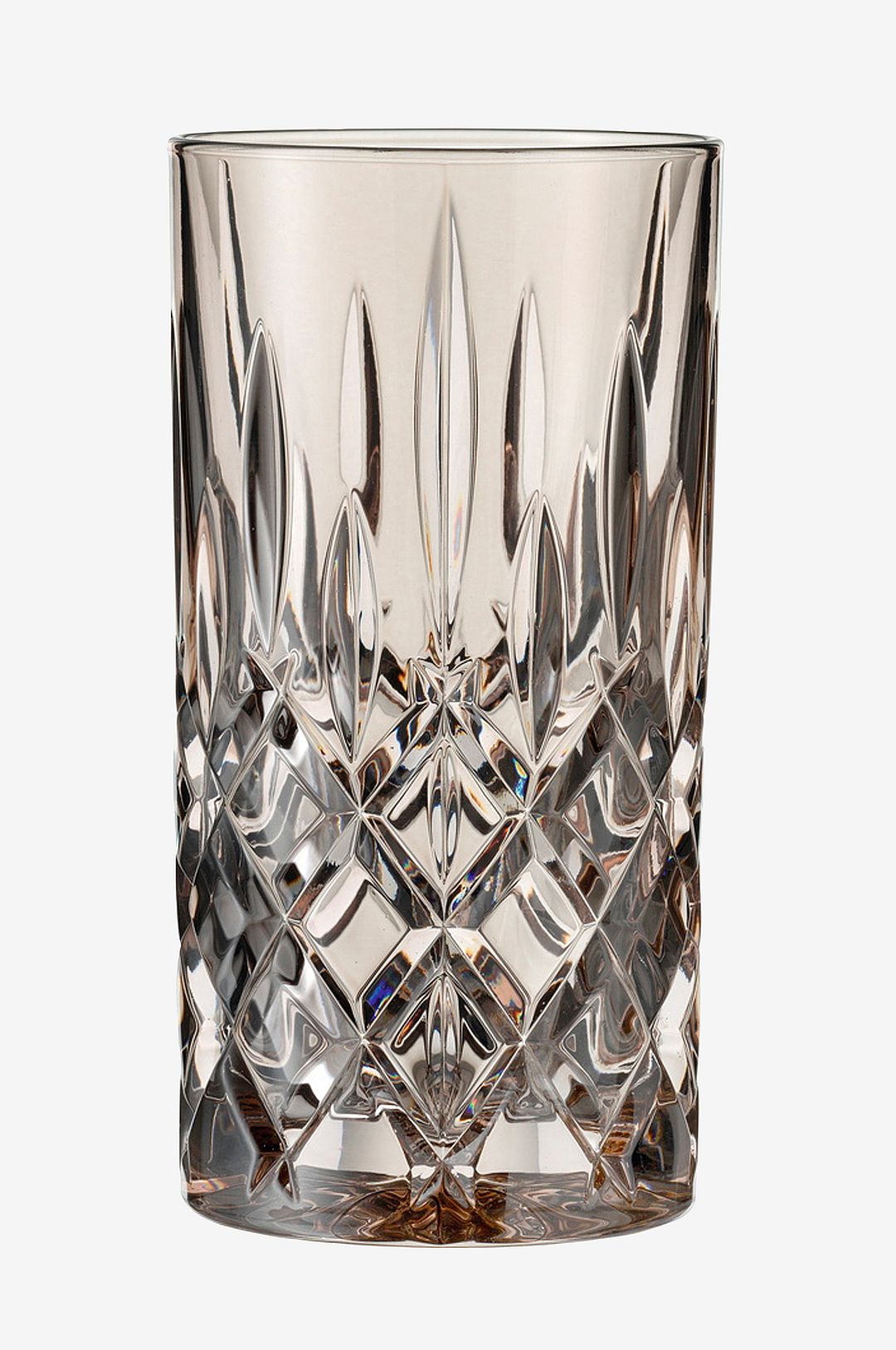 Nachtmann – Longdrink Noblesse Taupe 2-pack – Brun – Drinkglas & shotglas – Från Homeroom