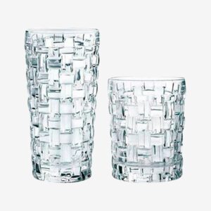 Nachtmann – Set Bossa Nova Bar Tumbler, set i 12 delar – Transparent – Drinkglas & shotglas – Från Homeroom
