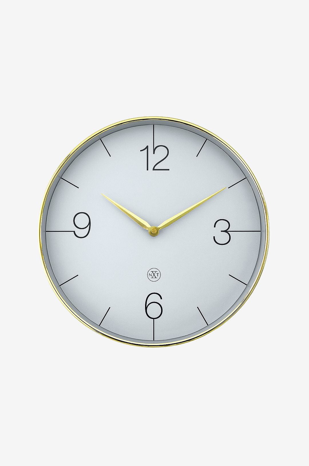 NeXtime - Väggklocka Finesse Nxt 30,5 cm - Guld - Väggklockor & bordsur - Från Homeroom
