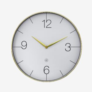 NeXtime – Väggklocka Finesse Stor Nxt 51 cm – Guld – Väggklockor & bordsur – Från Homeroom