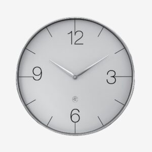 NeXtime – Väggklocka Finesse Stor Nxt 51 cm – Krom – Väggklockor & bordsur – Från Homeroom