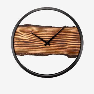 NeXtime – Väggklocka Forest Large Ø45 cm – Brun – Väggklockor & bordsur – Från Homeroom