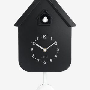 NeXtime – Väggklocka Twitter 21,5×41,5 cm – Svart – Väggklockor & bordsur – Från Homeroom