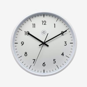 NeXtime – Väggur Easy Big 30 cm – Vit – Väggklockor & bordsur – Från Homeroom