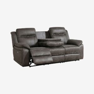 Nordic Furniture Group – 3-sits recliner soffa Harry – Brun – 2-sits soffor – Från Homeroom