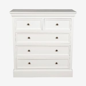 Nordic Furniture Group – Byrå 3+2 lådor – Vit – Byråar – Från Homeroom