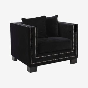 Nordic Furniture Group – Fåtölj Cloude – Svart – Fåtöljer – Från Homeroom