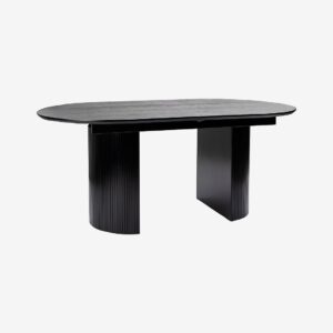 Nordic Furniture Group – Matbord Chiba, 100×180-240 cm – Svart – Matbord – Från Homeroom