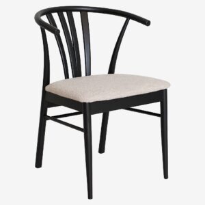 Nordic Furniture Group – Matstol Aron Bf 2-pack – Svart – Karmstolar – Från Homeroom