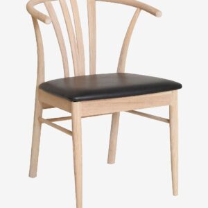 Nordic Furniture Group – Matstol Aron Pigmenterad olja/PU 2-pack – Vit – Karmstolar – Från Homeroom