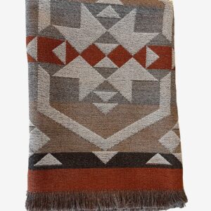 Nordic Furniture Group – Pläd Saga – Orange – Filtar & plädar – Från Homeroom