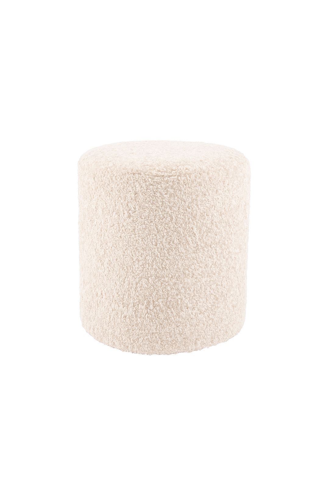 Nordic Furniture Group – Puff Shaun – Vit – Fotpallar & puffar – Från Homeroom