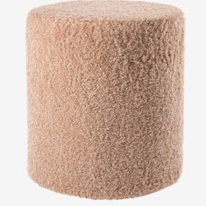 Nordic Furniture Group – Puff Shaun, dia 40 – Beige – Fotpallar & puffar – Från Homeroom