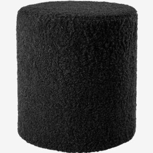 Nordic Furniture Group – Puff Shaun, dia 40 – Svart – Fotpallar & puffar – Från Homeroom