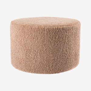 Nordic Furniture Group – Puff Shaun, dia 55 – Beige – Fotpallar & puffar – Från Homeroom