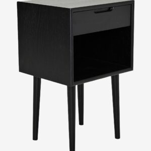 Nordic Furniture Group – Sängbord Emma högt – Svart – Sängbord – Från Homeroom