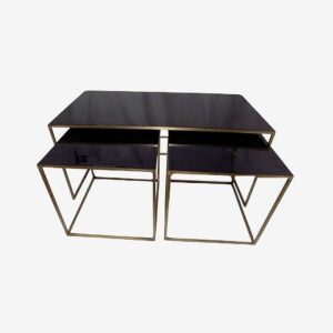 Nordic Furniture Group – Satsbord Mayfair, 3 delar – Svart – Soffbord – Från Homeroom