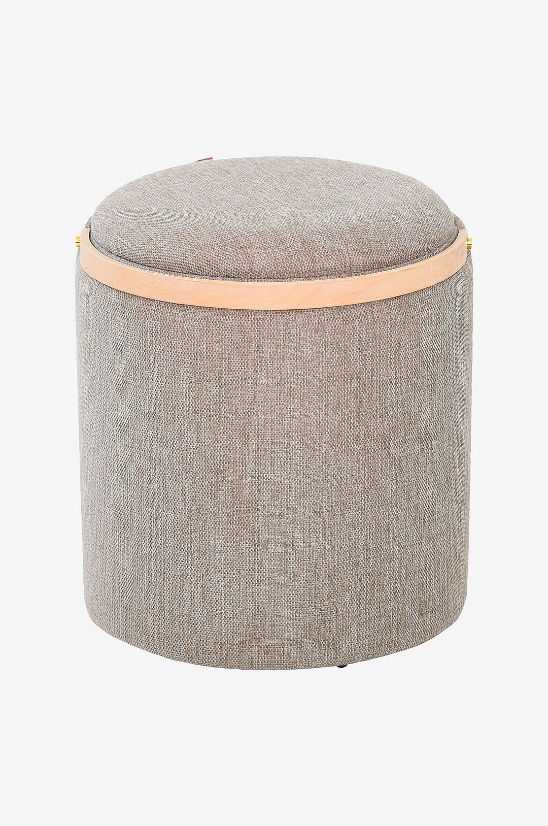 Nordic Furniture Group - Sittpuff med förvaring Lykke - Grå - Fotpallar & puffar - Från Homeroom