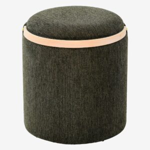 Nordic Furniture Group – Sittpuff med förvaring Lykke – Grön – Fotpallar & puffar – Från Homeroom