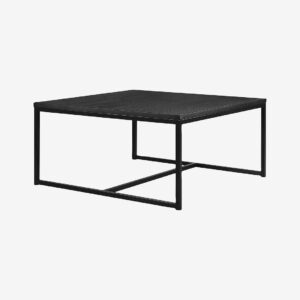 Nordic Furniture Group – Soffbord Acero, 100×100 cm – Svart – Soffbord – Från Homeroom