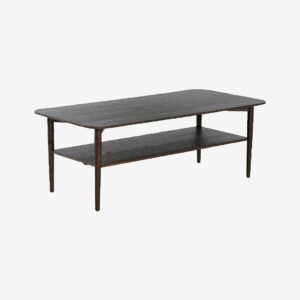 Nordic Furniture Group – Soffbord Kalmar med hylla, 135×65 – Brun – Soffbord – Från Homeroom