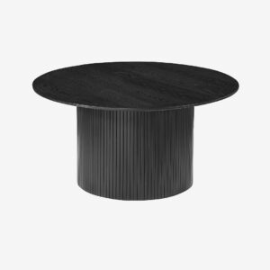 Nordic Furniture Group – Soffbord Scarlett, Ø 90 cm – Svart – Soffbord – Från Homeroom