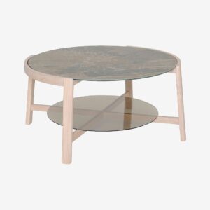 Nordic Furniture Group – Soffbord Vasa Ø90 – Vit – Soffbord – Från Homeroom