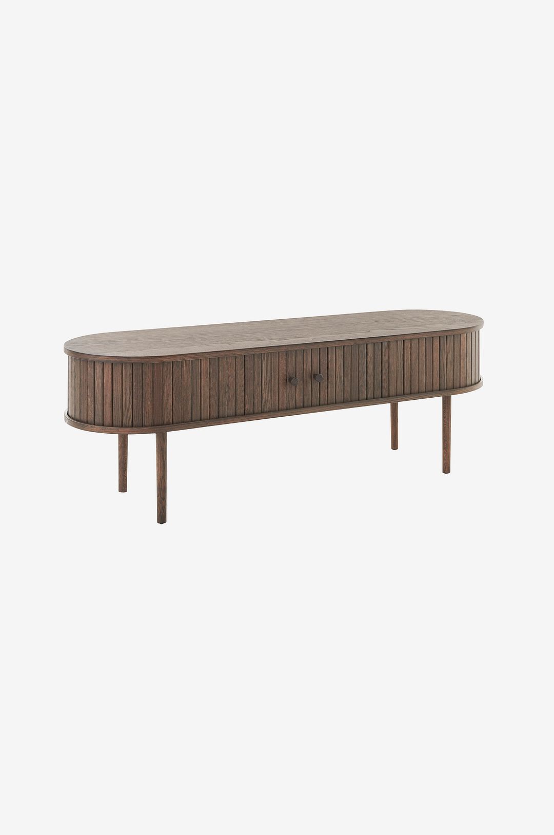 Nordic Furniture Group - Tv-bänk Slide - Brun - TV-bänkar & mediabänkar - Från Homeroom