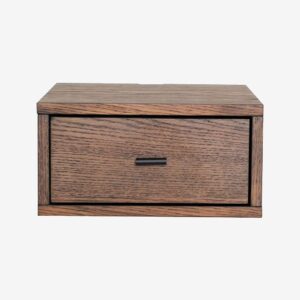 Nordic Furniture Group – Vägg sängbord Regal – Brun – Sängbord – Från Homeroom