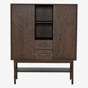 Nordic Furniture Group – Vitrinskåp Lyon – Brun – Skåp – Från Homeroom