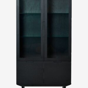 Nordic Furniture Group – Vitrinskåp Sagene – Svart – Skåp – Från Homeroom