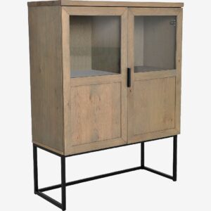 Nordic Furniture Group – Vitrinskåp Zion – Grå – Skåp – Från Homeroom