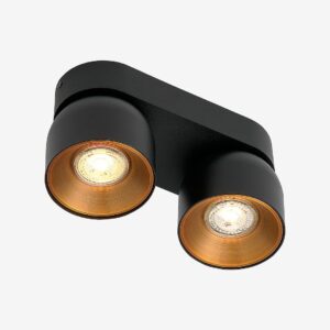 Nordlux – Spotlight Pitcher 2-Spot – Svart – Spotlights – Från Homeroom