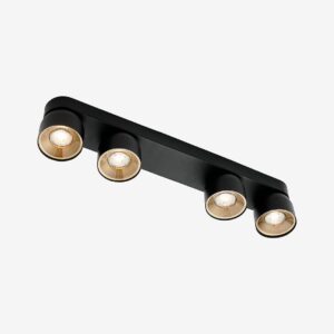 Nordlux – Spotlight Pitcher 4-Spot – Svart – Spotlights – Från Homeroom