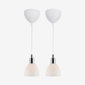 Nordlux – Taklampa Ray 2-Kit – Krom – Takpendlar – Från Homeroom