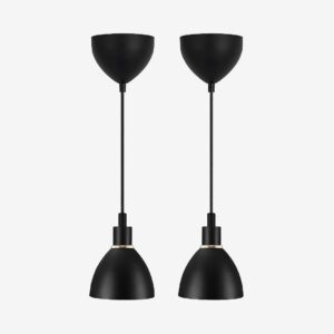 Nordlux – Taklampa Ray 2-Kit – Svart – Takpendlar – Från Homeroom