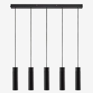 Nordlux – Taklampa Tilo 5-Spot – Svart – Takpendlar – Från Homeroom