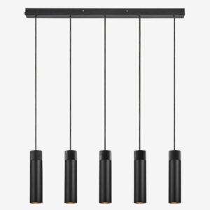 Nordlux – Taklampa Tilo 5-Spot – Svart – Takpendlar – Från Homeroom