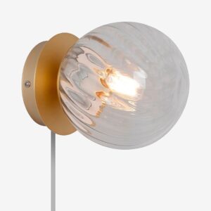 Nordlux – Vägglampa Chisell – Guld – Vägglampor – Från Homeroom