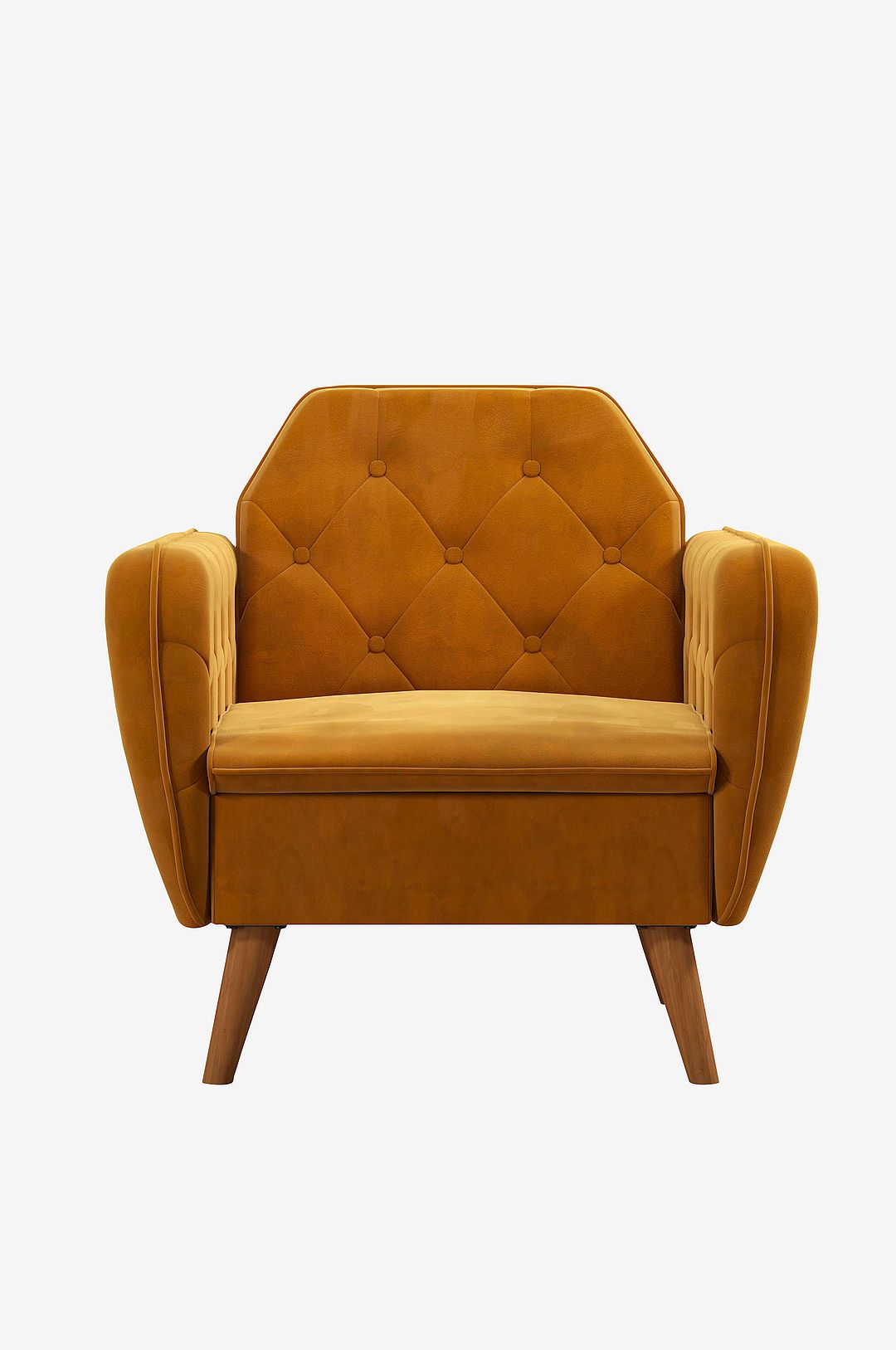 Novogratz – Fåtölj Teresa – Gul – Fåtöljer – Från Homeroom