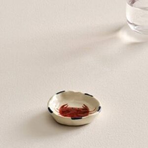 OCEAN skål ø 8 cm Naturvit/multi