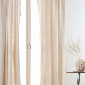 OLGA linnegardin 2-pack Linnebeige