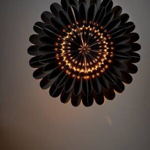 OMEGA julstjärna ø 60 cm Svart