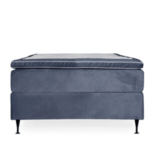 OPERA 120 Kontinentalsäng Sammet Blå