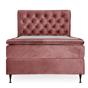 OPERA 120 Sängpaket Sammet Rosa