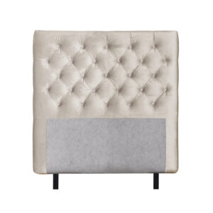 OPERA 140 Sänggavel Sammet Beige