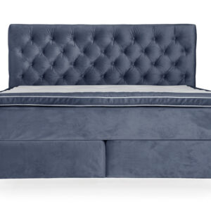OPERA 140 Sängpaket Sammet Blå
