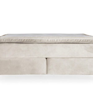 OPERA 160 Kontinentalsäng Sammet Beige