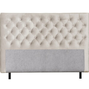 OPERA 160 Sänggavel Sammet Beige